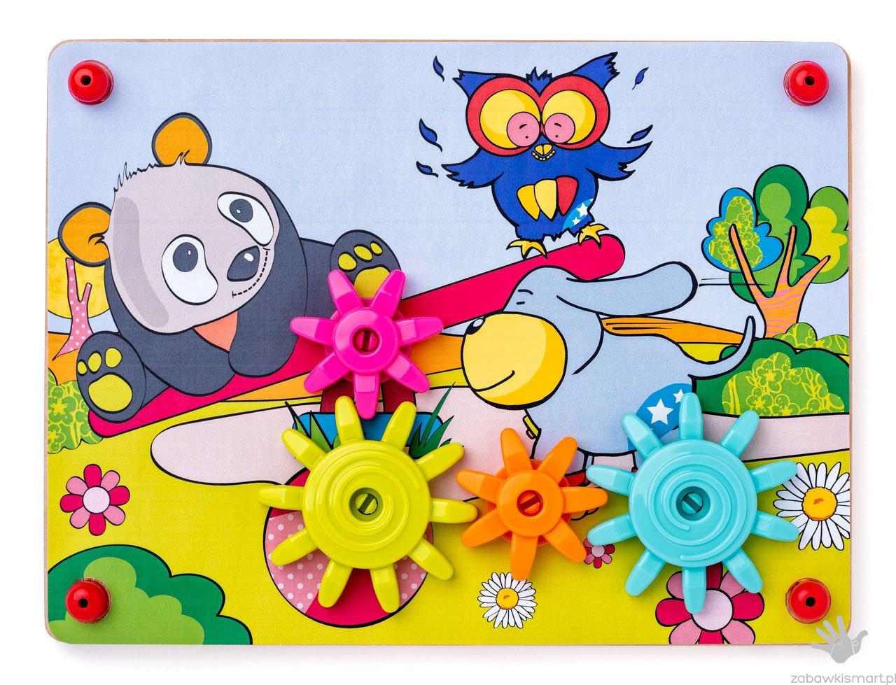 Magiczne koła zębate- układanka WOODY (Niny) - obrazek 3