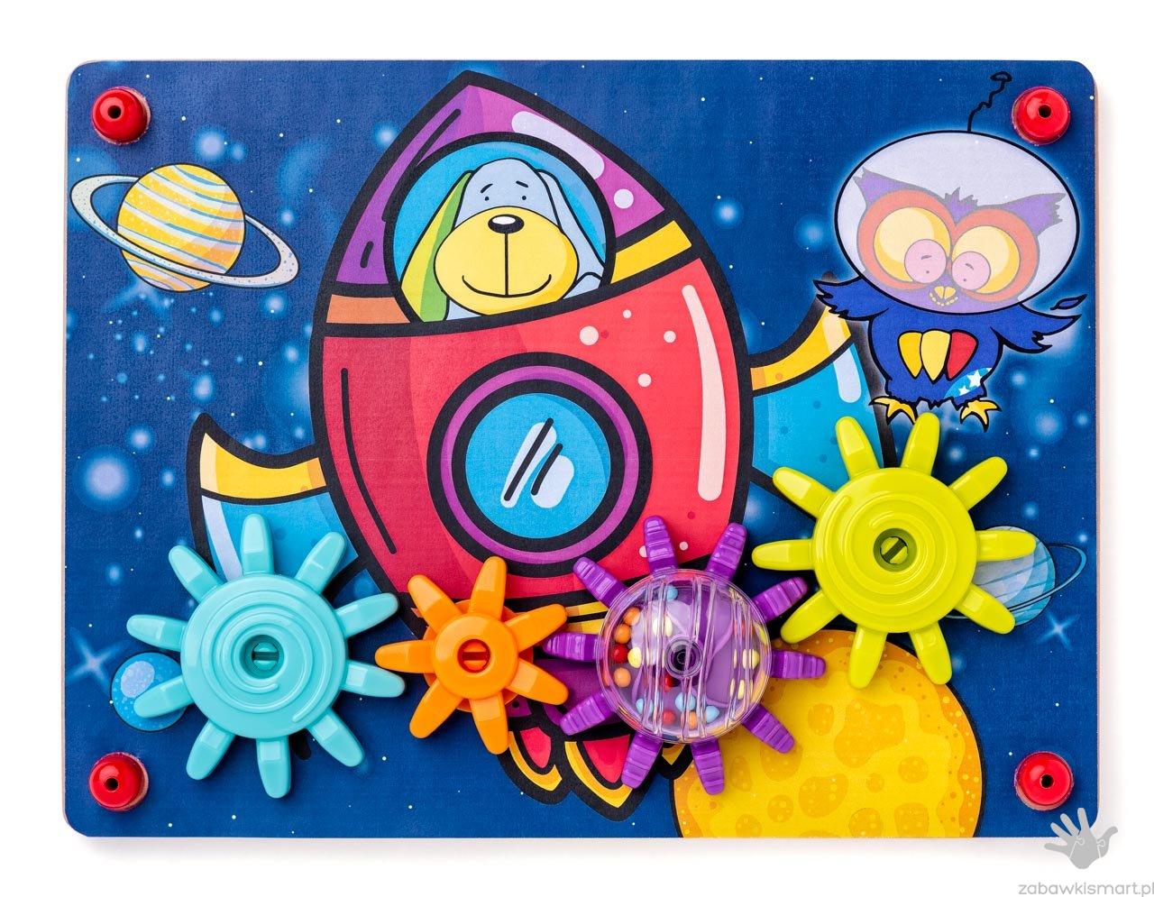 Magiczne koła zębate- układanka WOODY (Niny) - obrazek 4