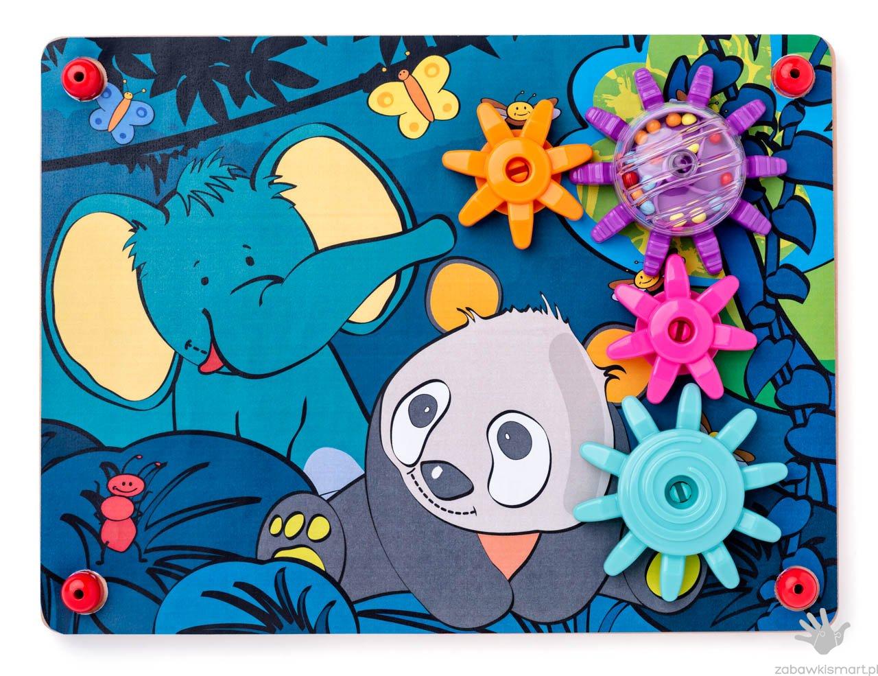 Magiczne koła zębate- układanka WOODY (Niny) - obrazek 6