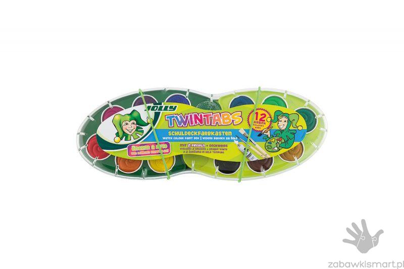 Farby z paletą do mieszania- zestaw Jolly - obrazek 4