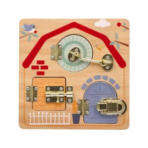 Tablica z zamknięciami Adam Toys- Dzieci świata