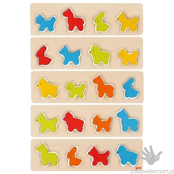 Sortowanie zwierzątek- gra GOKI - obrazek 2