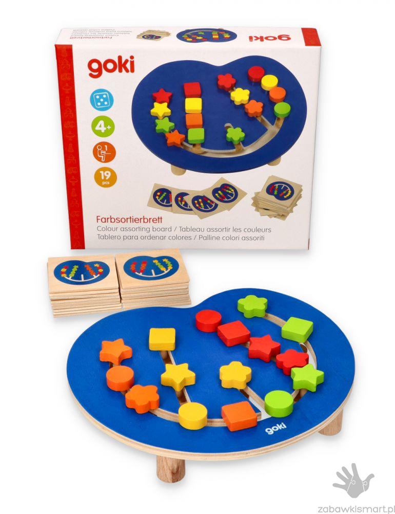 Sortowanie kolorów- układanka Goki - obrazek 3