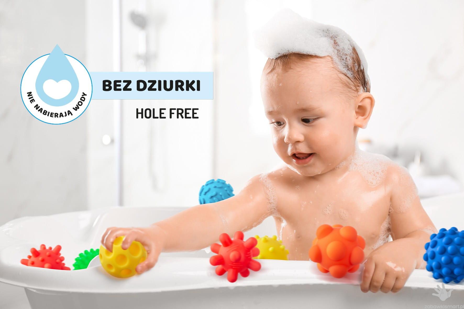 Sensoryczne piłki Tullo Sensorki- 8 szt. - obrazek 6