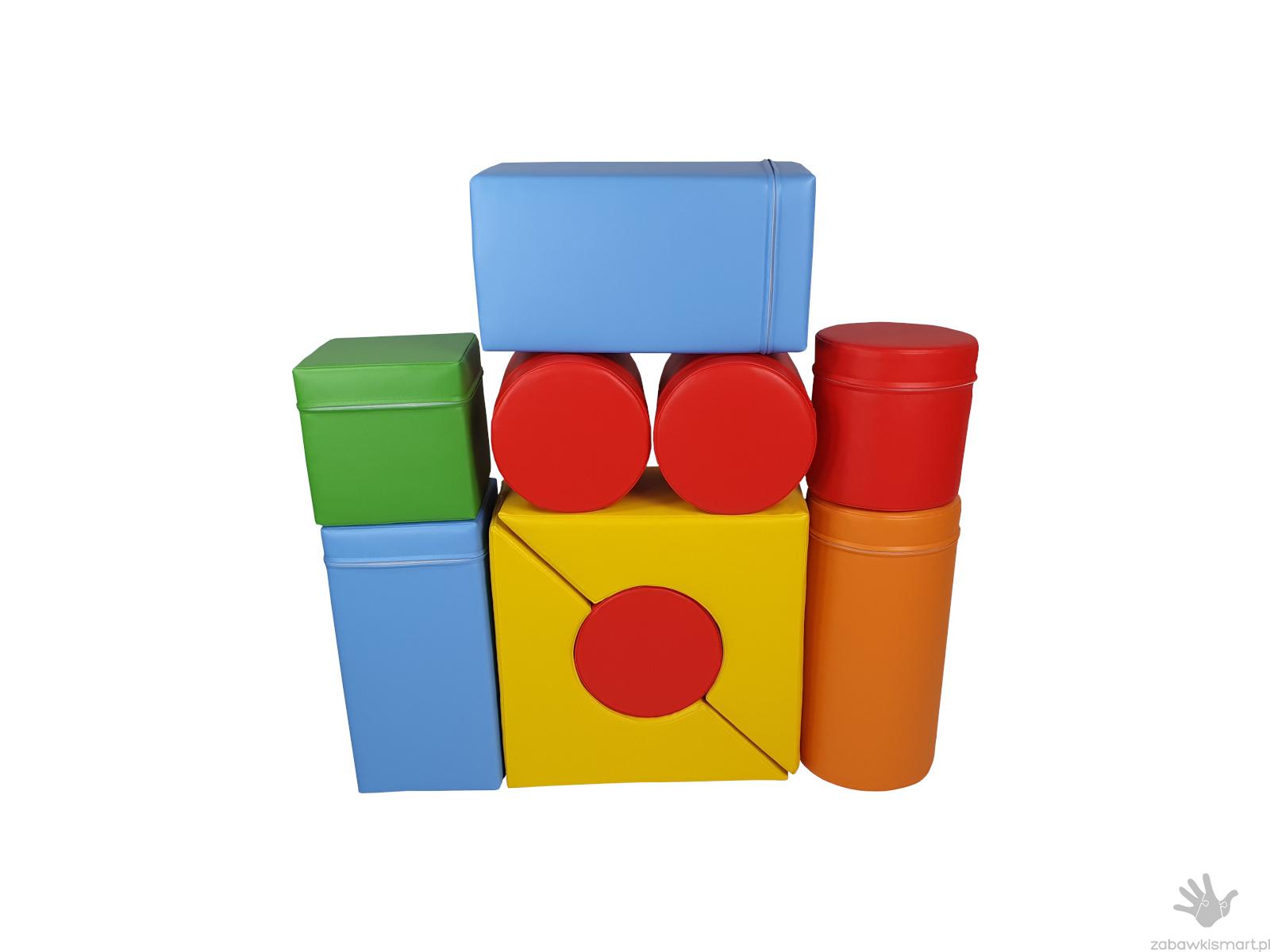 Zestaw piankowy- kształtki rehabilitacyjne (10 elementów) - obrazek 6