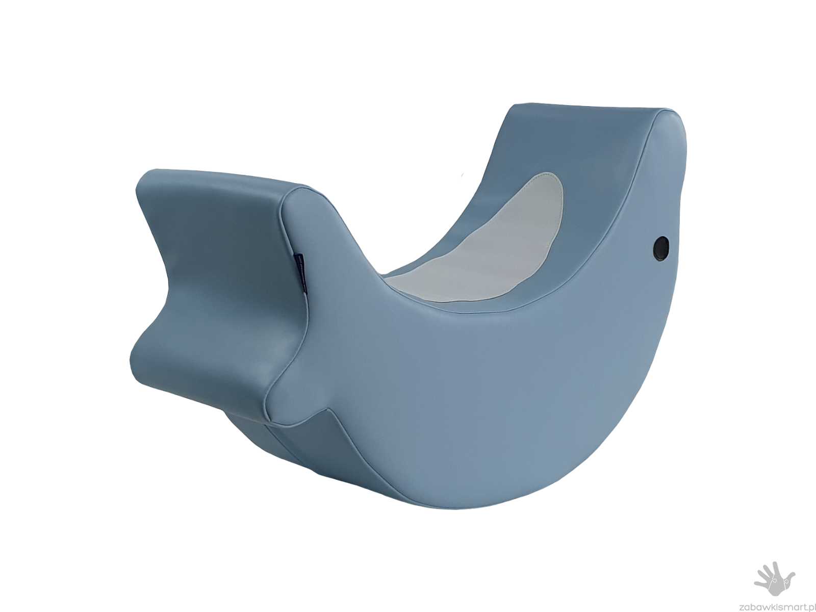 Piankowy bujak delfin- kształtka rehabilitacyjna