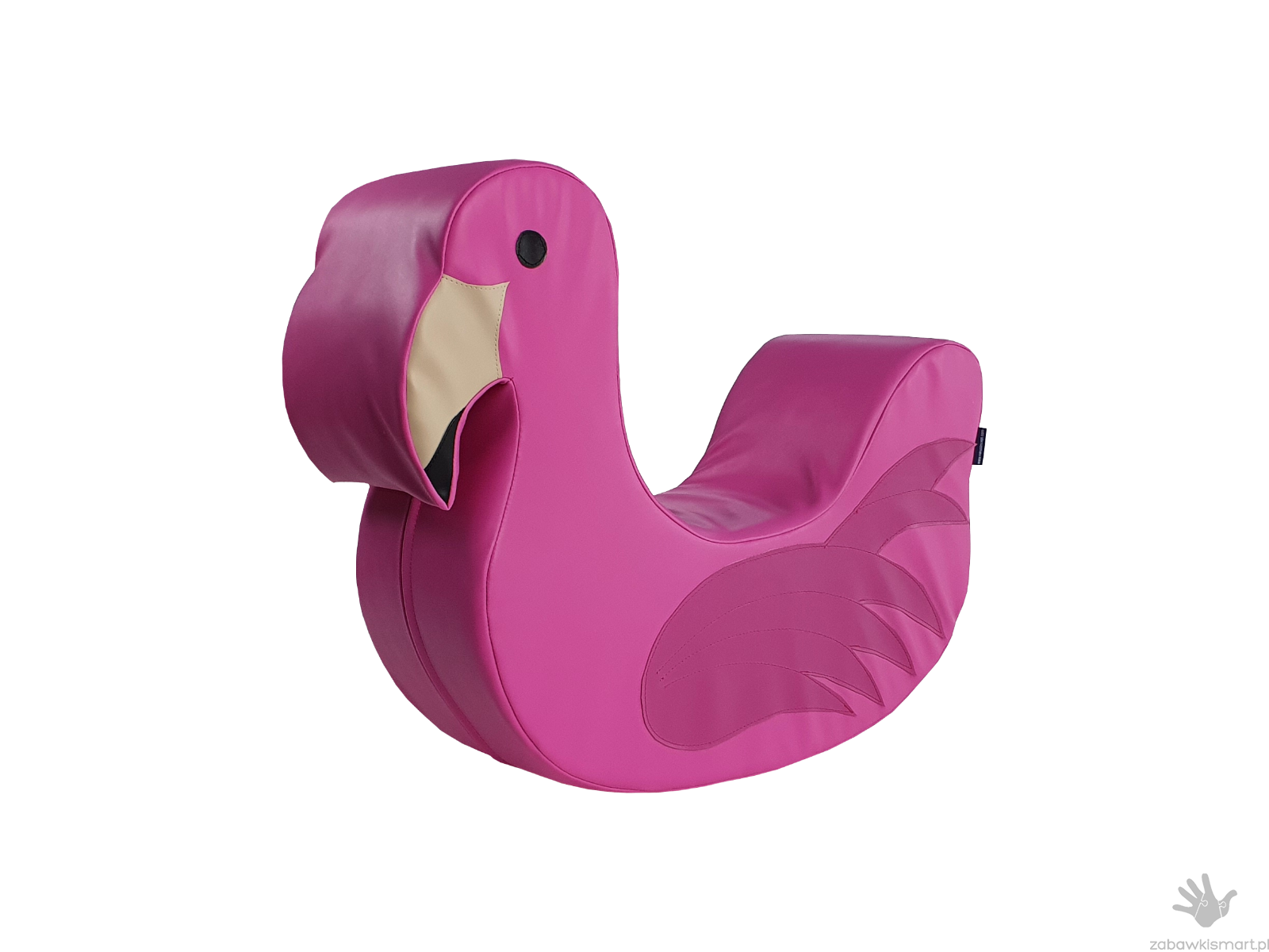 Piankowy bujak flaming- kształtka rehabilitacyjna