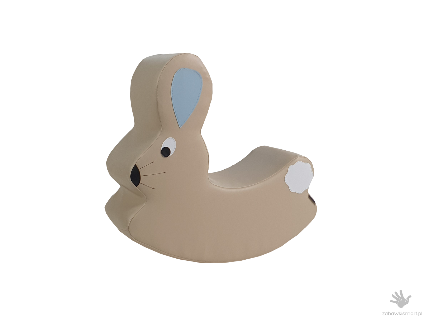 Piankowy bujak zajączek- kształtka rehabilitacyjna