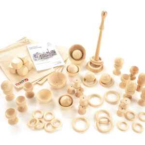 Zabawka sensoryczna- drewniana gra heurystyczna TickiT