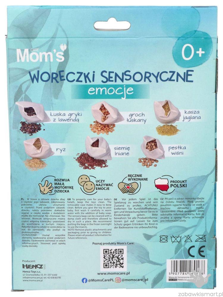 Zestaw woreczków sensorycznych EMOCJE- Mom's - obrazek 6