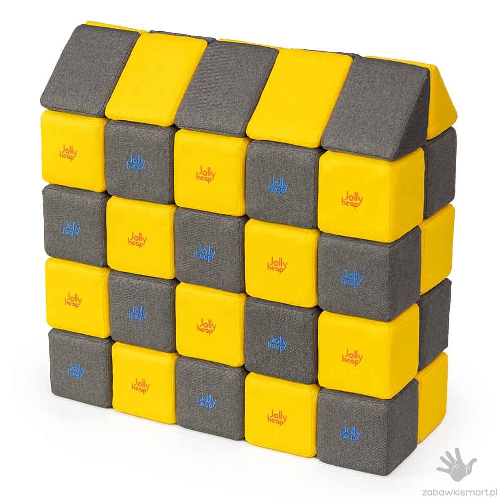 Zestaw magnetycznych klocków Jolly Heap- Medium