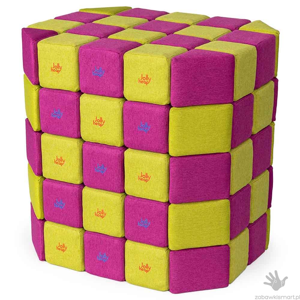 Zestaw magnetycznych klocków Jolly Heap- Basic - obrazek 4