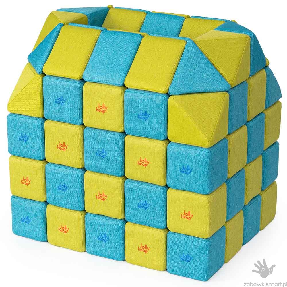 Zestaw magnetycznych klocków Jolly Heap- Creative - obrazek 6