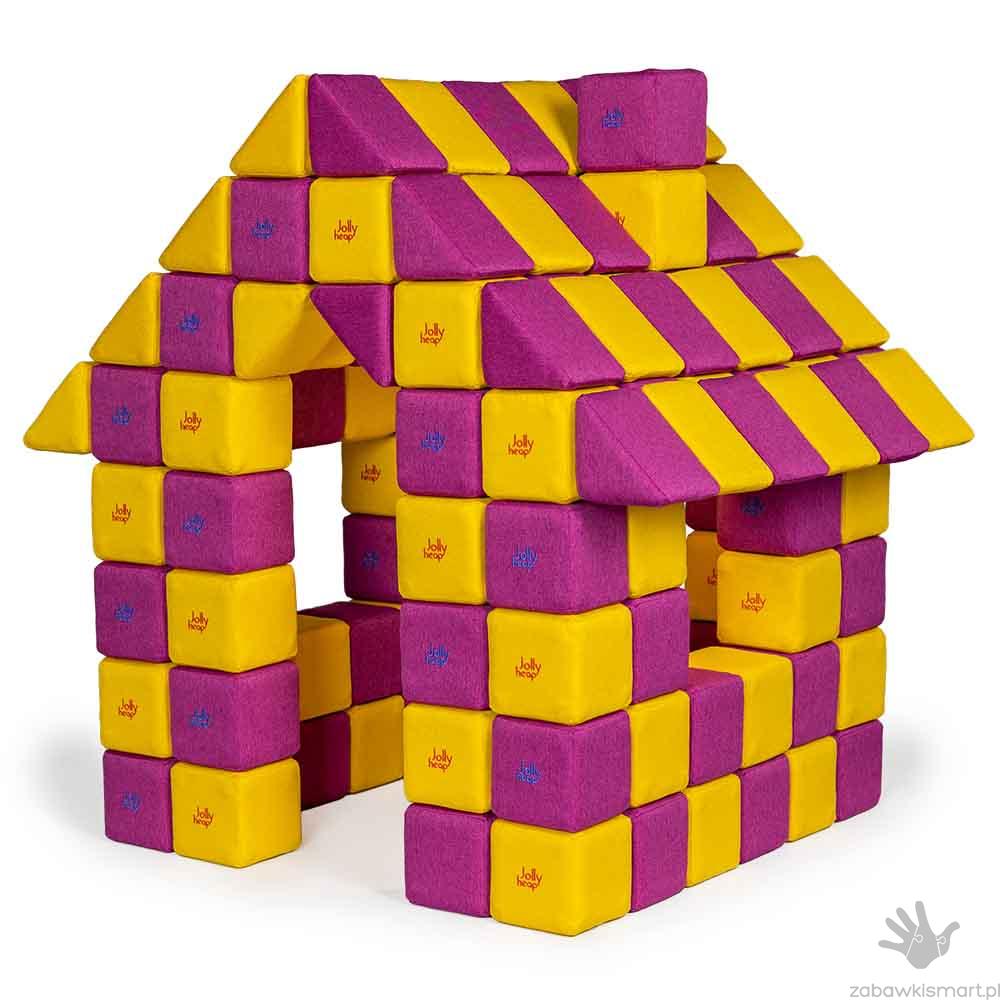 Zestaw magnetycznych klocków Jolly Heap- Joy - obrazek 35