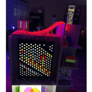 Wózek Snoezelen- Mobilna Mini Sala Doświadczania Świata- wersja II