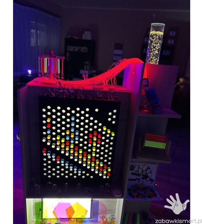 Wózek Snoezelen- Mobilna Mini Sala Doświadczania Świata- wersja II