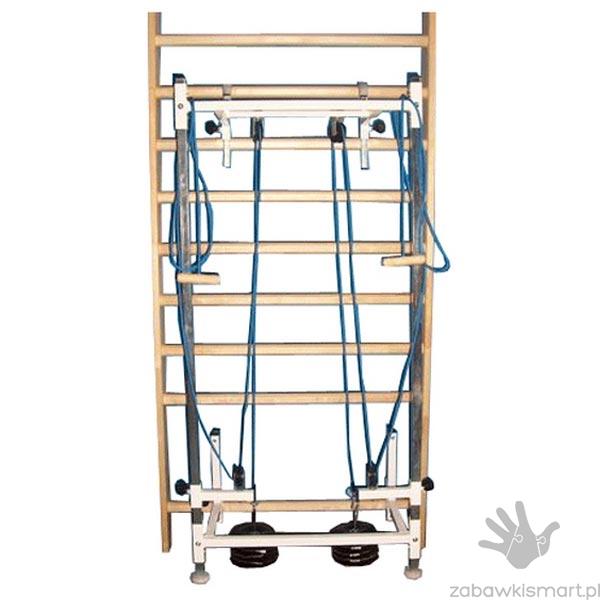 Asymetryczny zestaw bloczków rehabilitacyjnych „ŻURAW”- AZBR-01