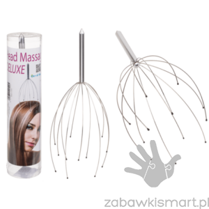 Masażer dwunastoramienny do głowy- DELUX