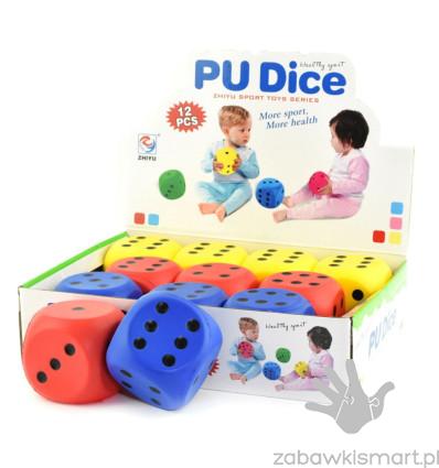 Kostka piankowa do gry (4x4x4 cm)- Robetoy