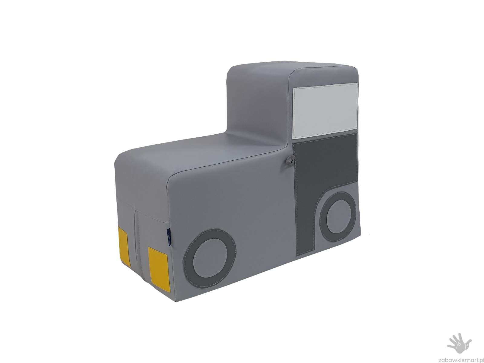 Zestaw kształtek piankowych- Autko z przyczepkami - obrazek 2