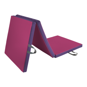 Materac trzyczęściowy- średnio twardy 195x85x5 cm