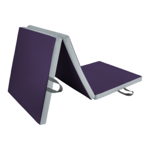 Materac trzyczęściowy- średnio twardy 195x100x5 cm