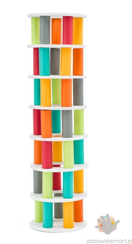 Kolorowa wieża Woody- gra Pisa - obrazek 2