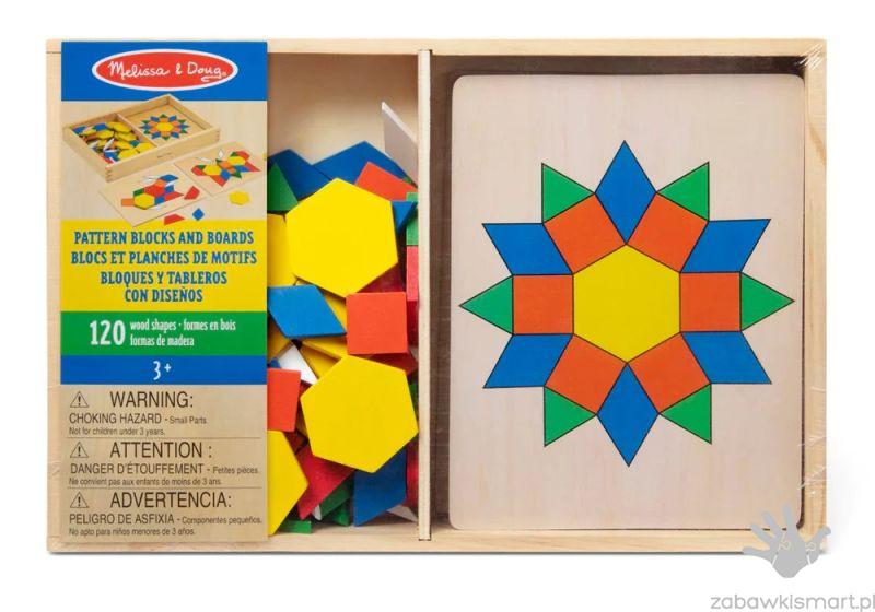 Mozaika drewniana w pudełku- układanka Melissa & Doug - obrazek 5