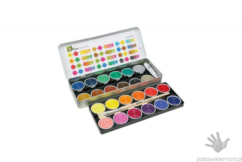 Farby Jolly w pastylkach- 24 kolory