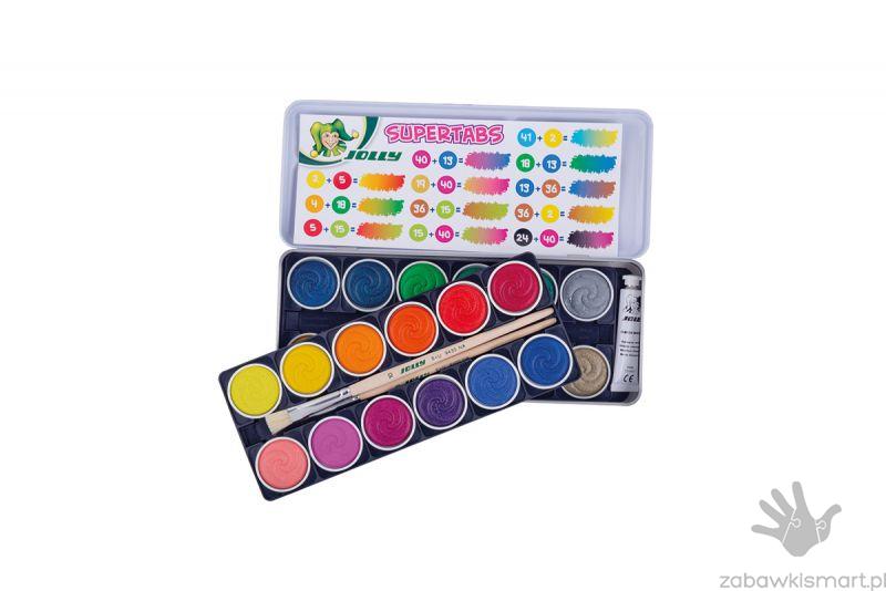 Farby Jolly w pastylkach- 24 kolory - obrazek 4