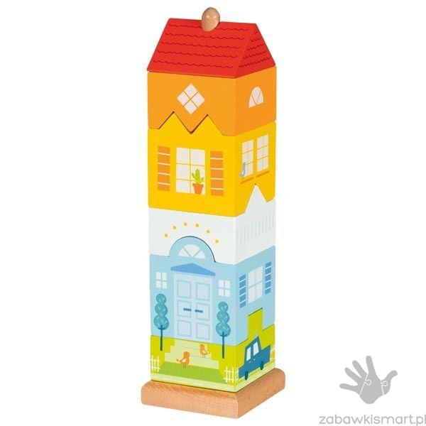 Wieża na paliku- układanka Goki