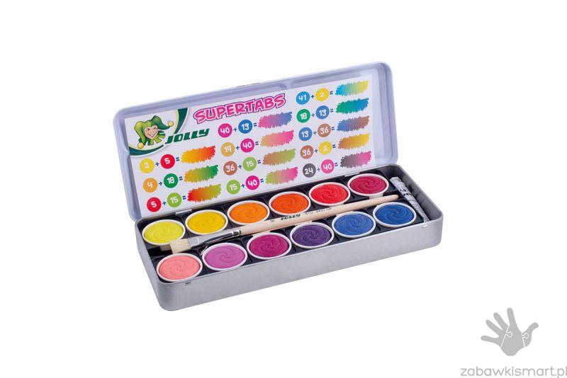 Farby Jolly w pastylkach- 24 kolory - obrazek 5