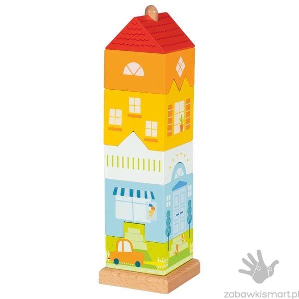 Wieża na paliku- układanka Goki - obrazek 2