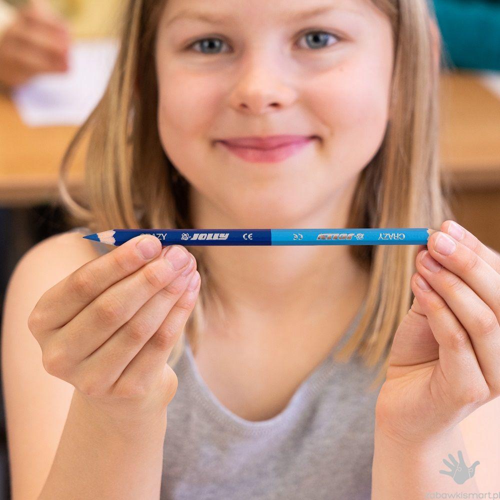 Kredki dwustronne Crazy Jolly- 24 kolory - obrazek 2