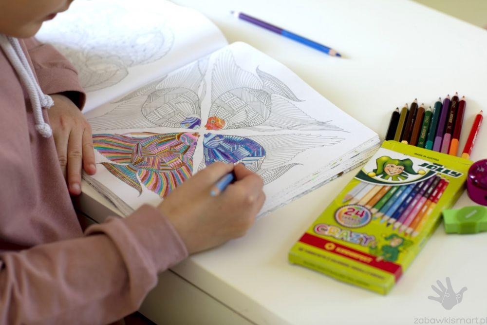 Kredki dwustronne Crazy Jolly- 24 kolory - obrazek 3