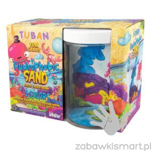 Piasek hydrofobowy Tuban– zestaw 5 kolorów z akwarium