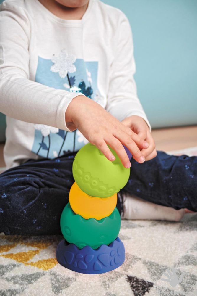 Pastelowa sensoryczna piramida- Mom's - obrazek 3