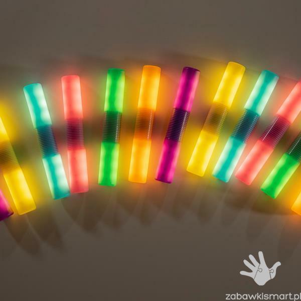 Świecące cylindry sensoryczne TTS- zestaw 12 sztuk - obrazek 6