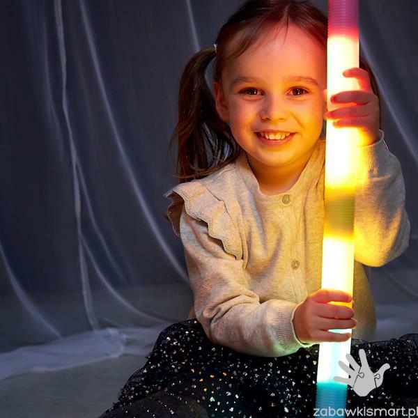 Świecące cylindry sensoryczne TTS- zestaw 12 sztuk - obrazek 2