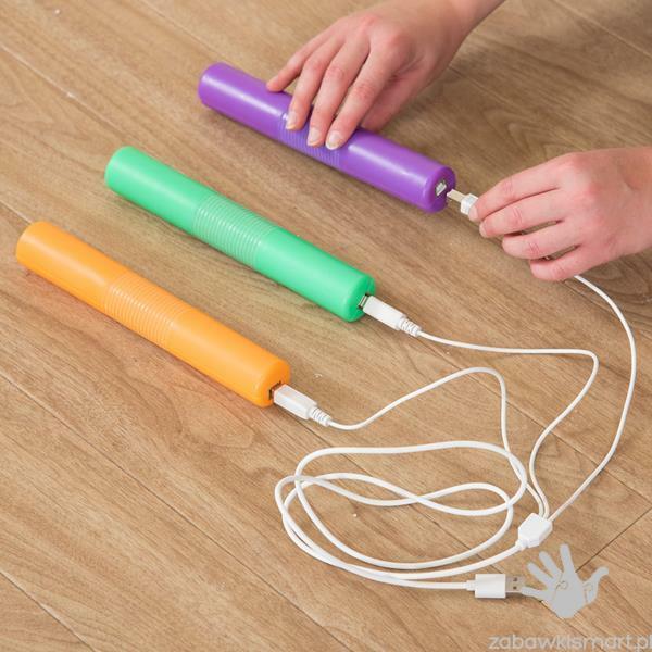 Świecące cylindry sensoryczne TTS- zestaw 12 sztuk - obrazek 5