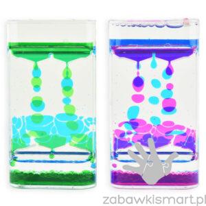 Klepsydra dwukolorowa podwójna-12 cm (Robetoy)