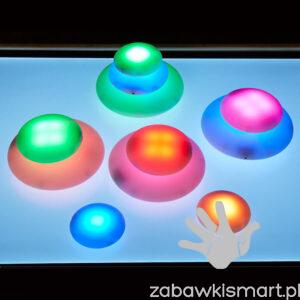 Świecące kamienie sensoryczne TTS- zestaw 12 sztuk