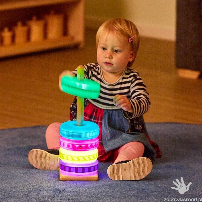 Świecące dyski sensoryczne TTS- zestaw 5 sztuk - obrazek 3