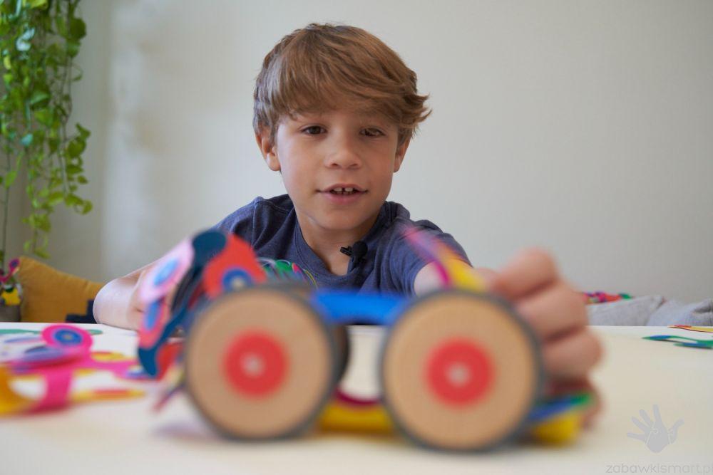 Klocki magnetyczne CLIXO- do tworzenia magnetycznych pojazdów - obrazek 6