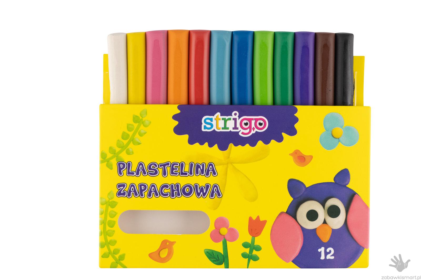 Plastelina zapachowa Strigo- 12 kolorów - obrazek 2