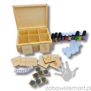 Zestaw do treningu zapachowego/ węchowego z pojemnikami