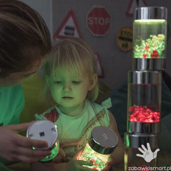 Zabawka sensoryczna świecące rollery- shakery (TTS) - obrazek 9