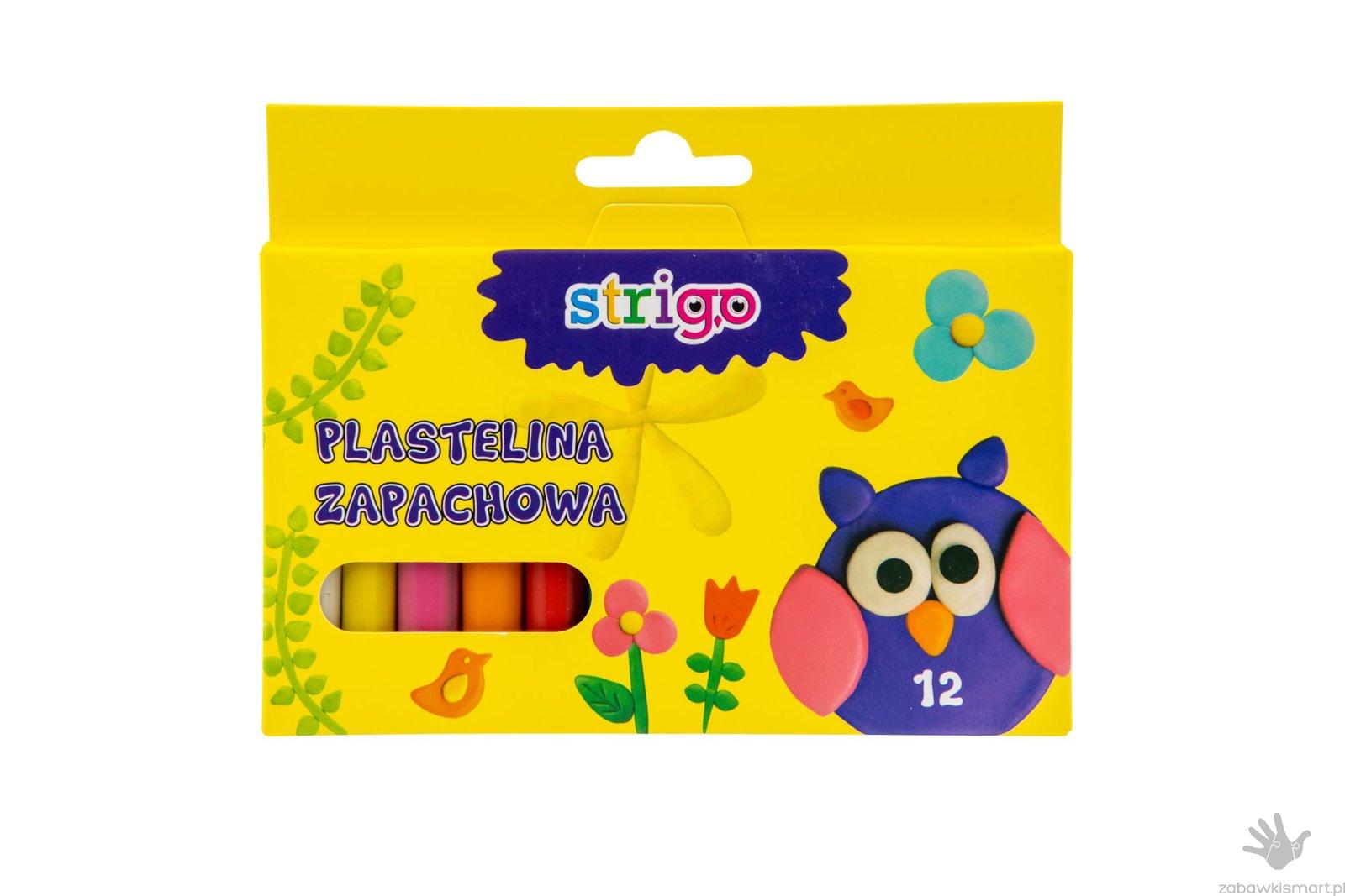 Plastelina zapachowa Strigo- 12 kolorów