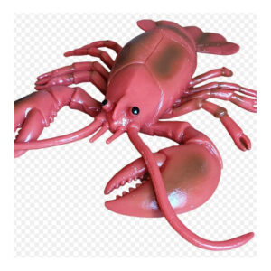 Gniotek rak z drobinkami Robetoy- 18 cm