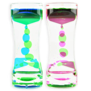 Klepsydra dwukolorowa podwójna-14 cm (Robetoy)